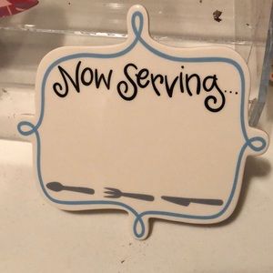 NEW Coton Colors “Now Serving” Large Attachment